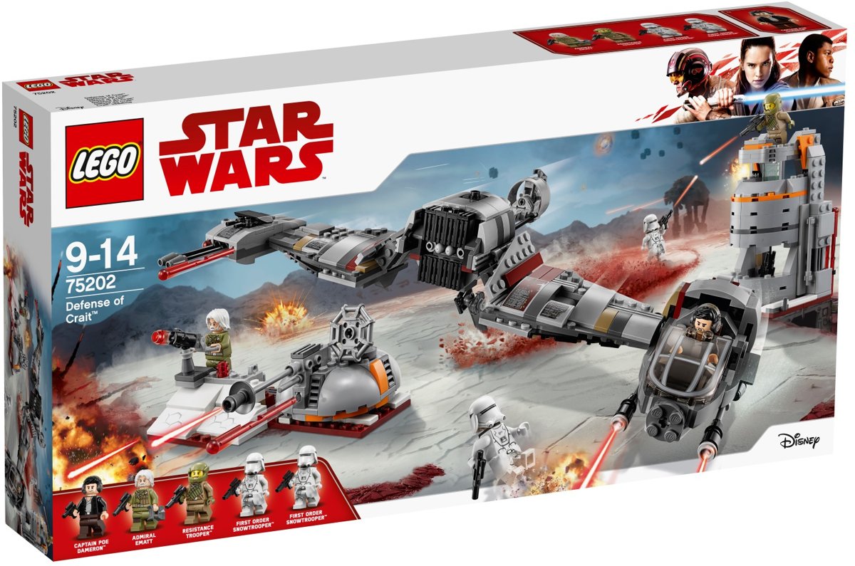 LEGO Star Wars Verdediging van Crait - 75202