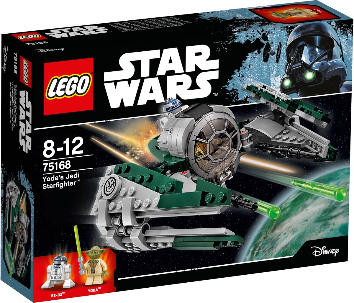 LEGO Star Wars Yodas Jedi Starfighter - 75168