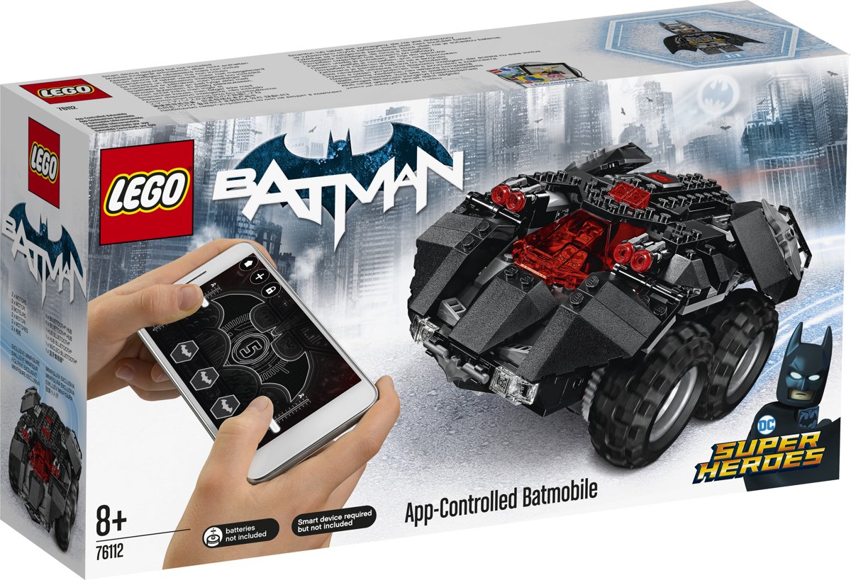 LEGO Super Heroes Batmobiel met App-bediening - 76112