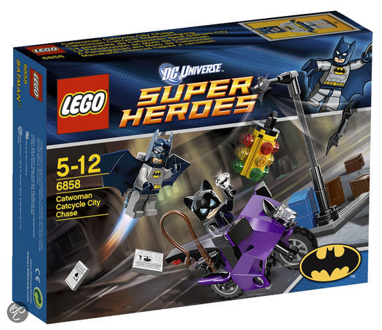 LEGO Super Heroes Catwoman Catcycle City - 6858