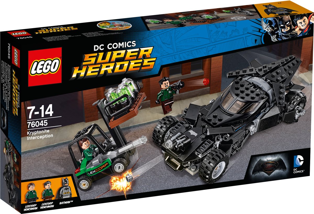 LEGO Super Heroes Kryptoniet Onderschepping - 76045