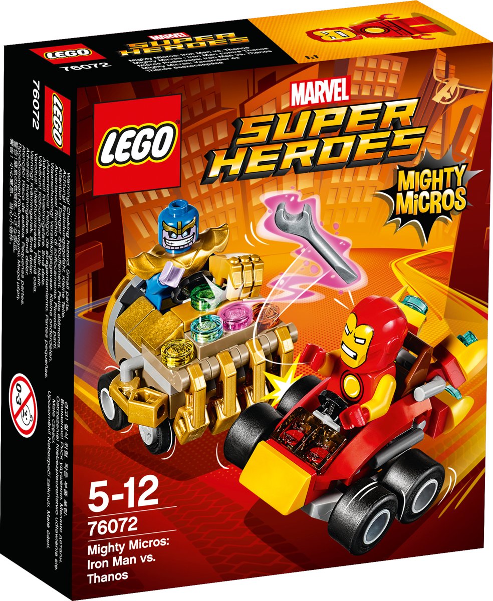 LEGO Super Heroes Mighty Micros Iron Man vs. Thanos - 76072