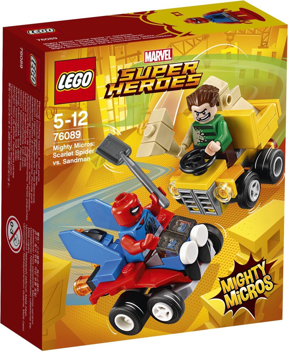 LEGO Super Heroes Mighty Micros: Scarlet Spider vs. Sandman - 76089