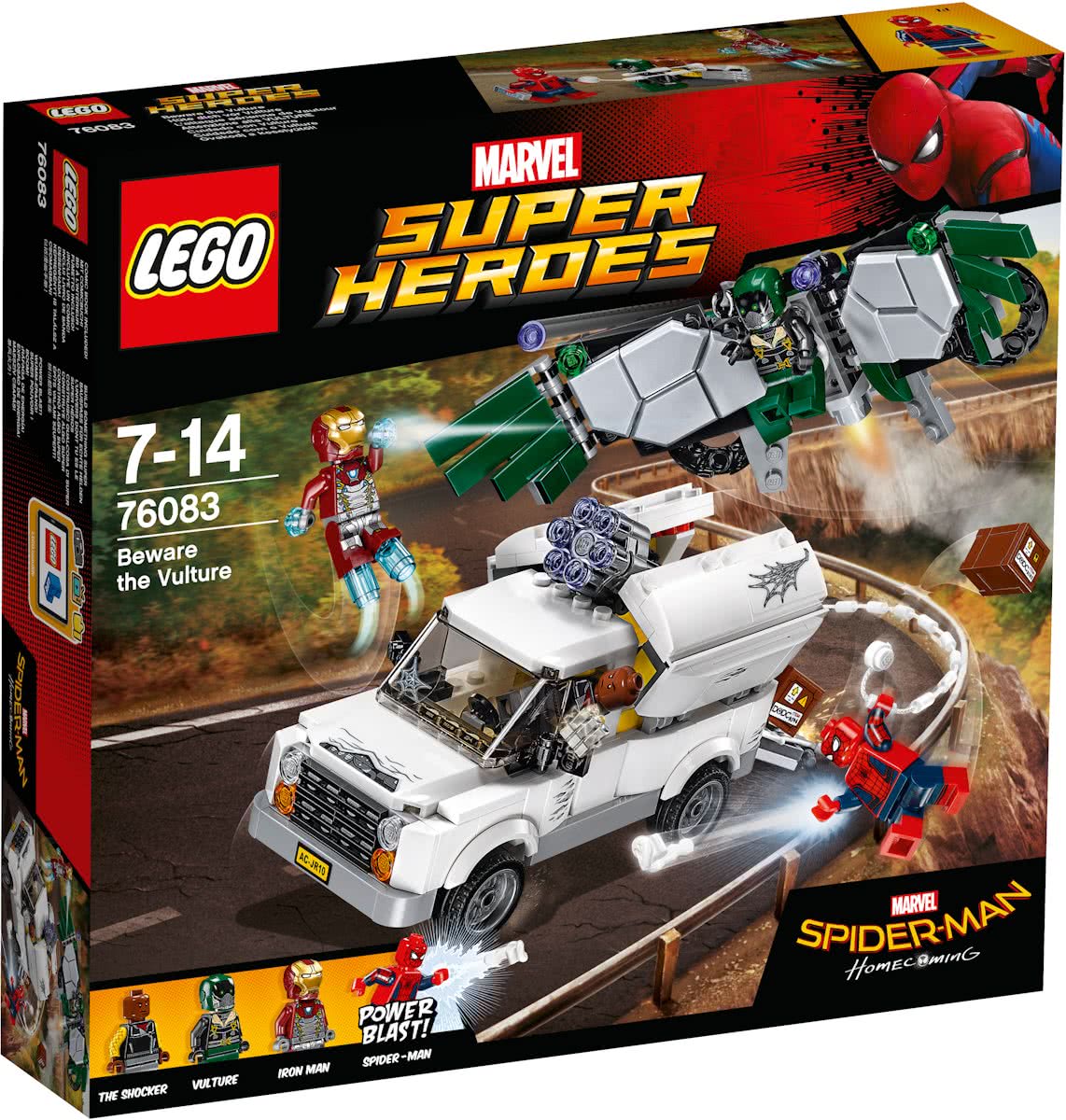 LEGO Super Heroes Spider-Man Pas op voor Vulture - 76083