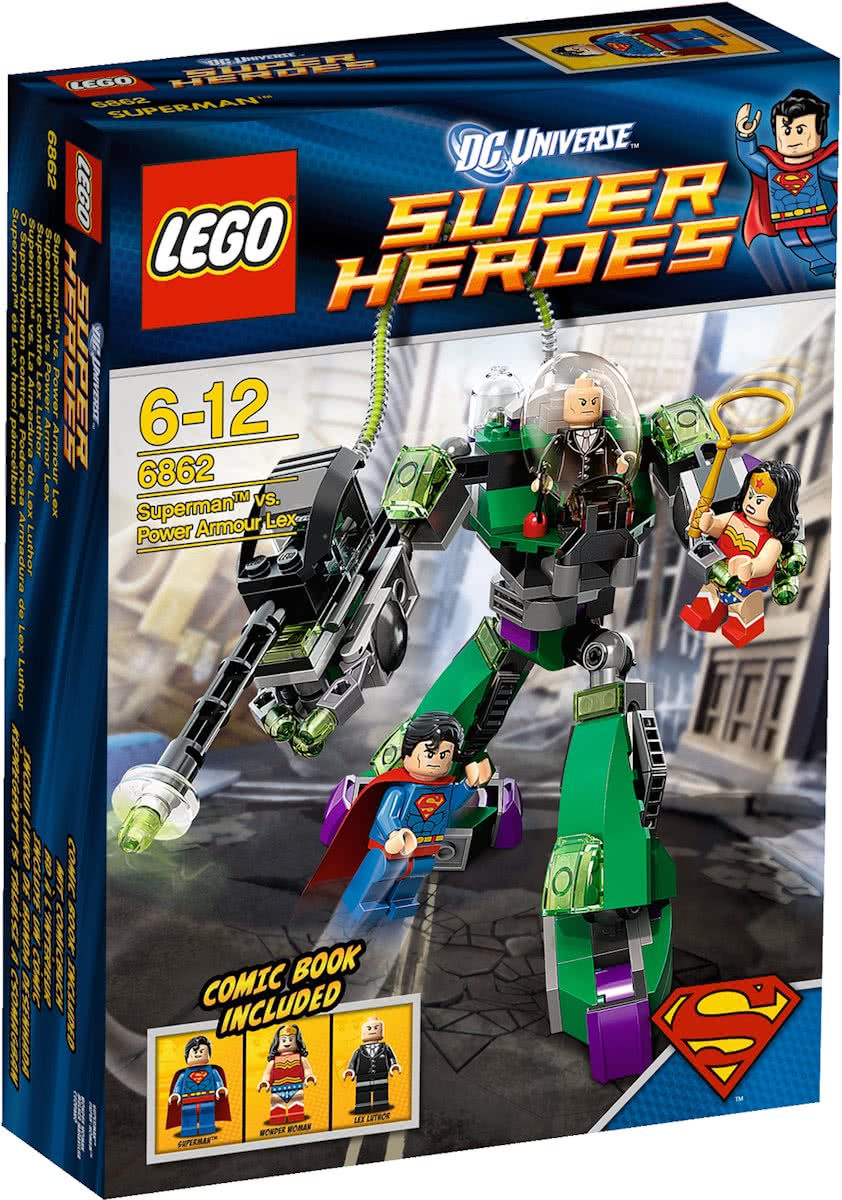 LEGO Super Heroes Superman vs. Power Armo Lex - 6862