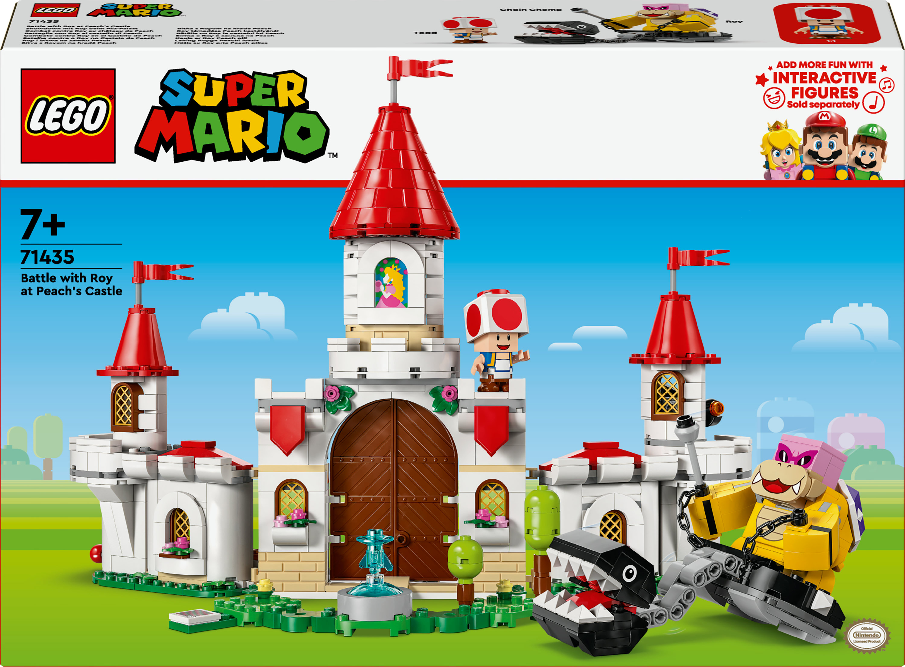 LEGO Super Mario 71435 Gevecht met Roy bij Peach' kasteel