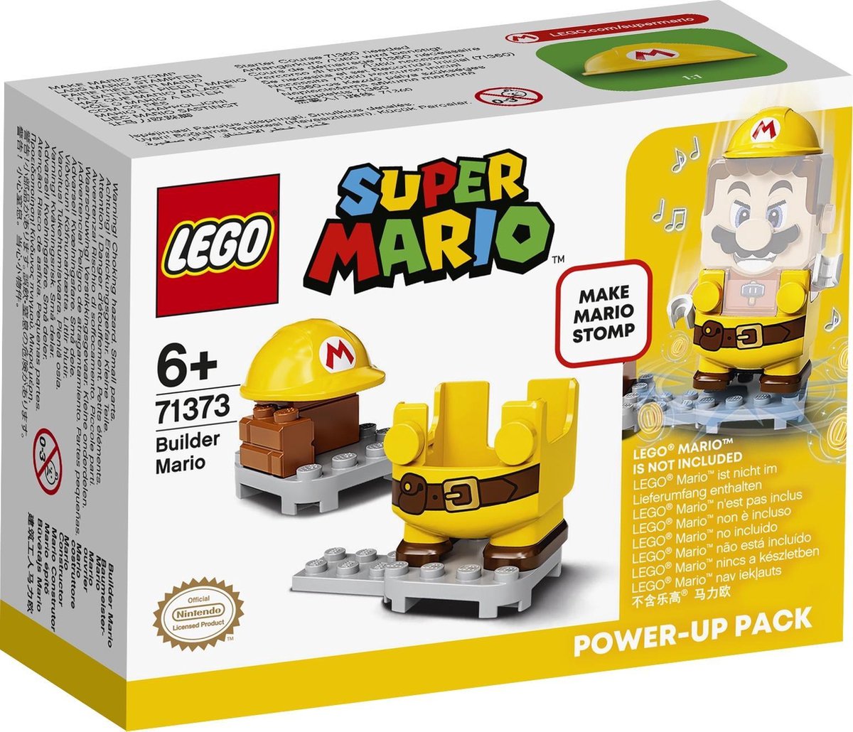   Super Mario Power-Up Pakket Bouw Mario - 71373