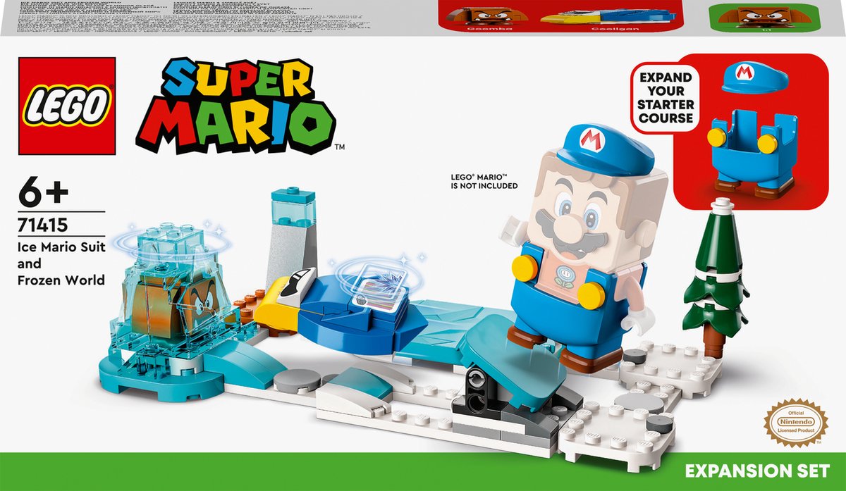 LEGO Super Mario Uitbreidingsset: IJs-Mario pak en ijswereld - 71415