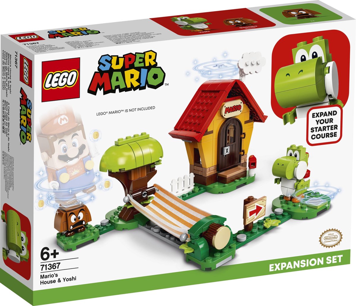 LEGO Super Mario Uitbreidingsset Marios Huis & Yoshi - 71367