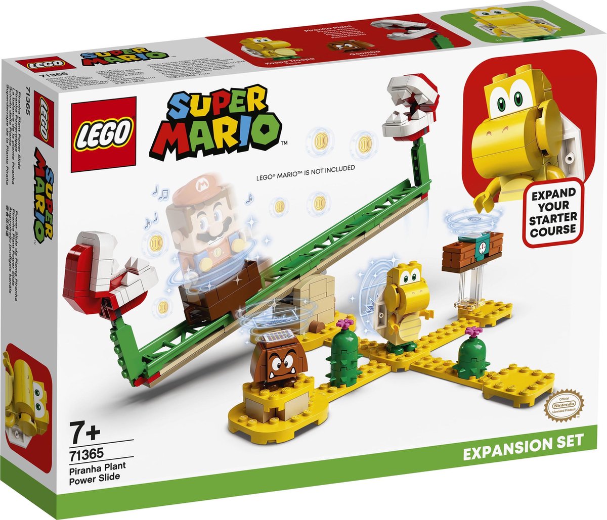   71365 Super Mario Uitbreidingsset Piranha Plant Powerslide