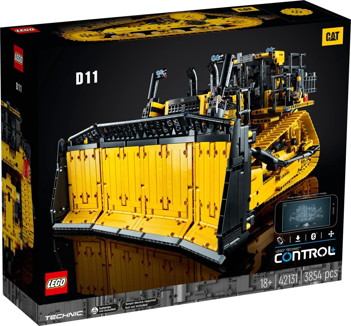 LEGO Technic Cat D11 Buldozer met app-besturing - 42131