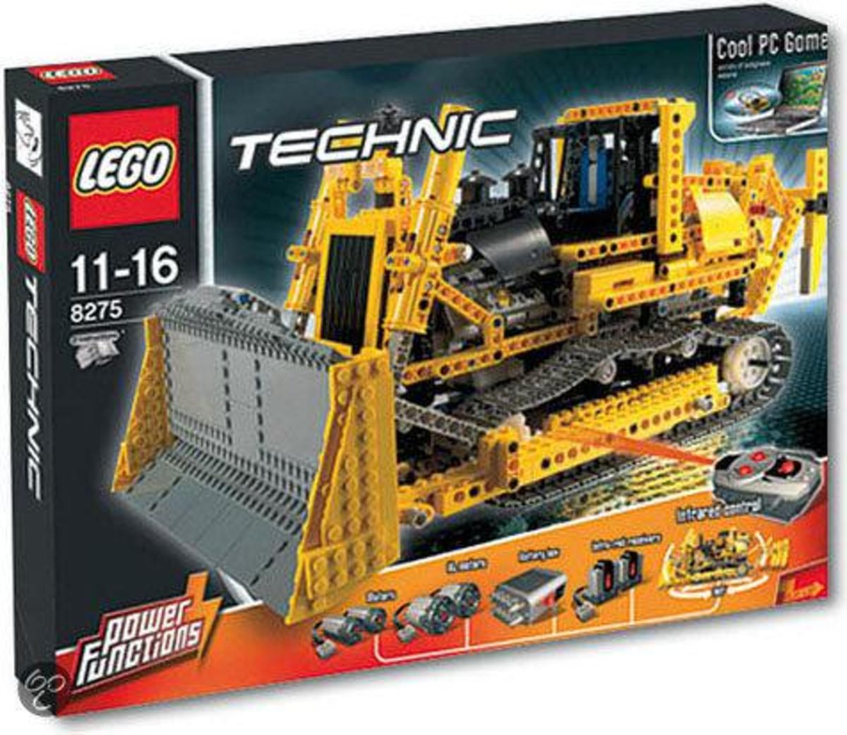   Technic Gemotoriseerde Bulldozer - 8275