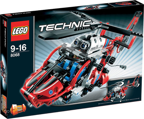 LEGO Technic Reddingshelikopter - 8068