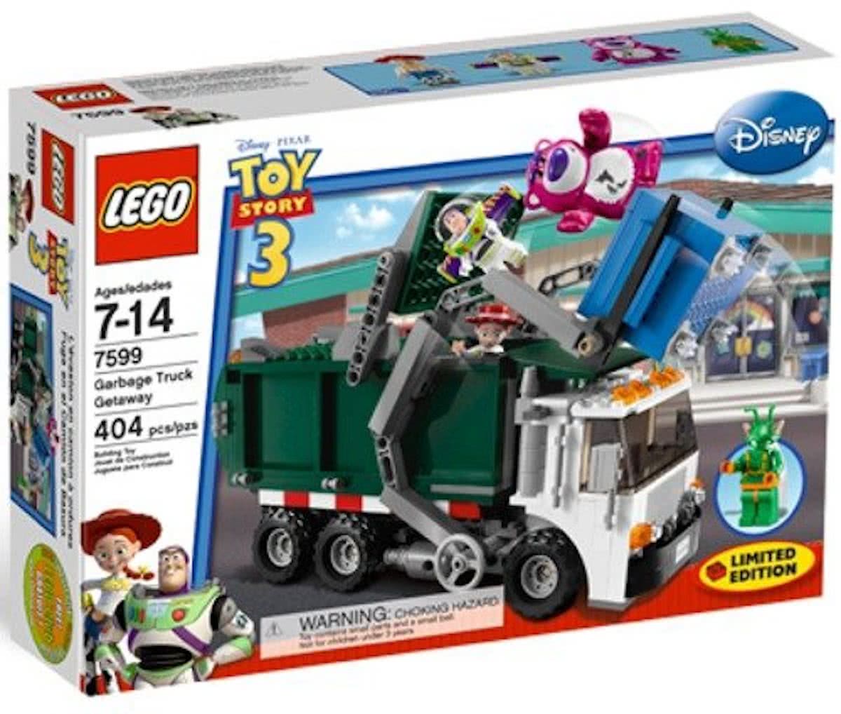 LEGO Toy Story 3 Vuilniswagen Ontsnapping - 7599