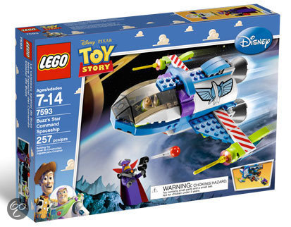 LEGO Toy Story Het Star Command Ruimteschip van Buzz - 7593