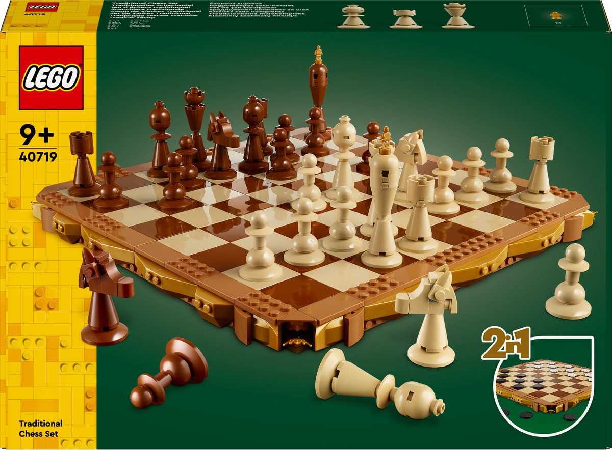   Traditioneel schaakspel - 40719