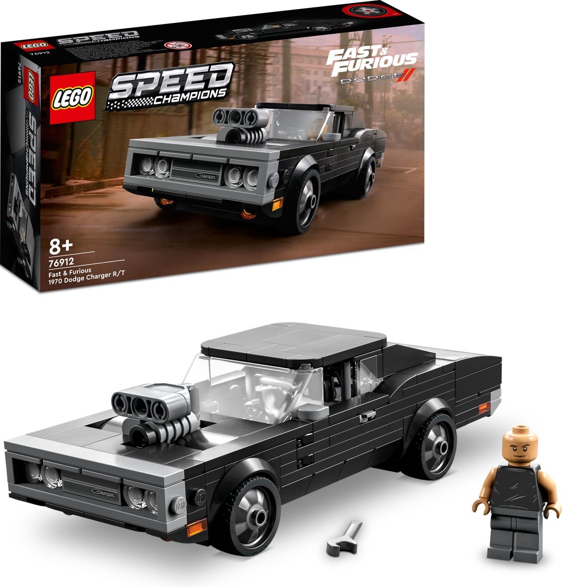 LEGO auto Dodge Charger R/T Fast & Furious  speed champions