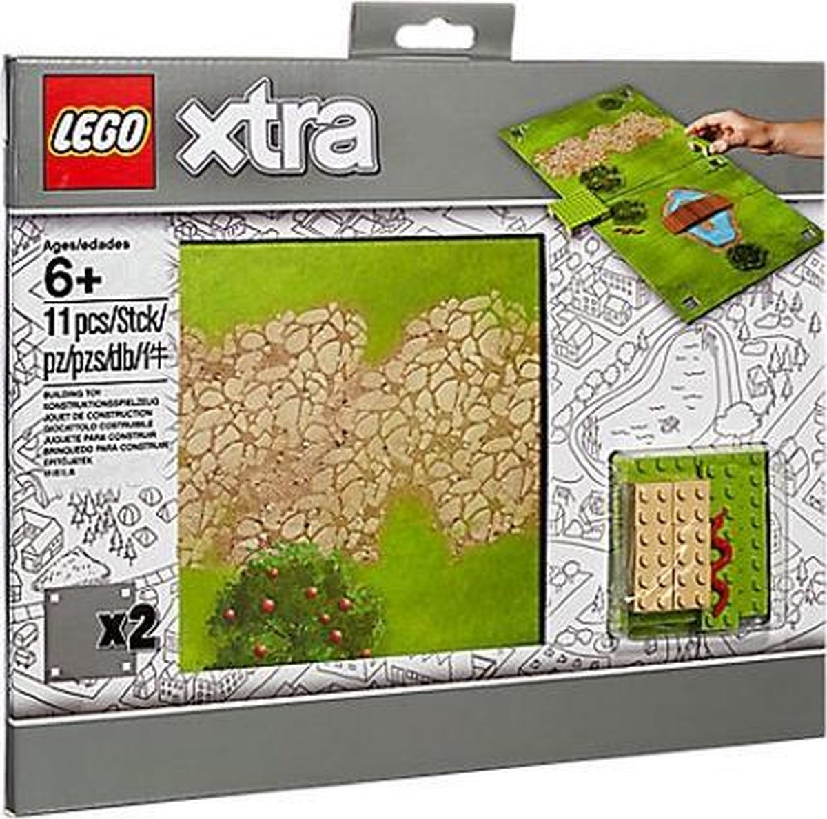 LEGO xtra 853842 Parkspeelmat