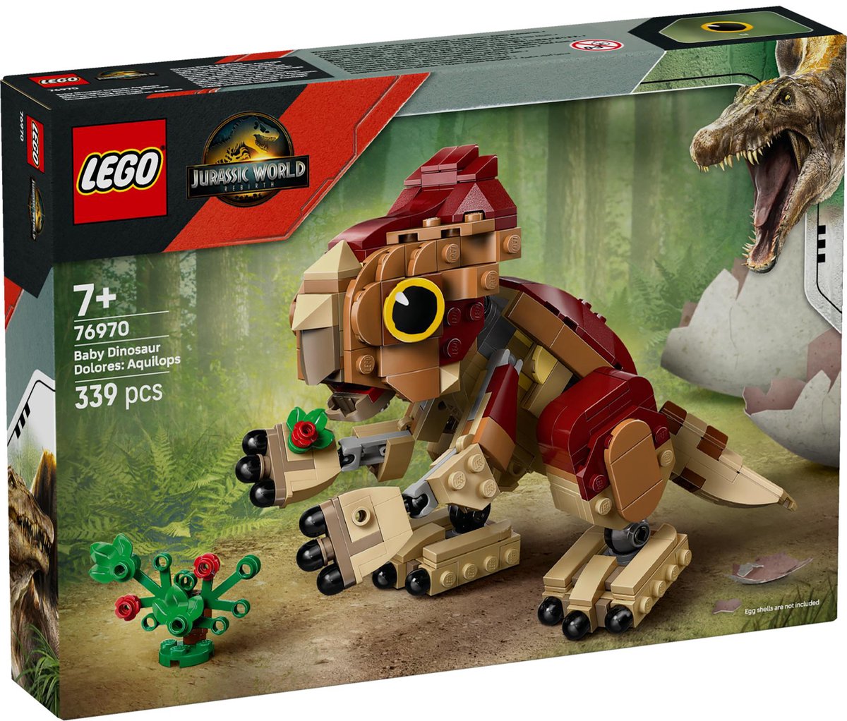 LEGO® Jurassic World Babydinosaurus Dolores: Aquilops Speelgoedset - 76970