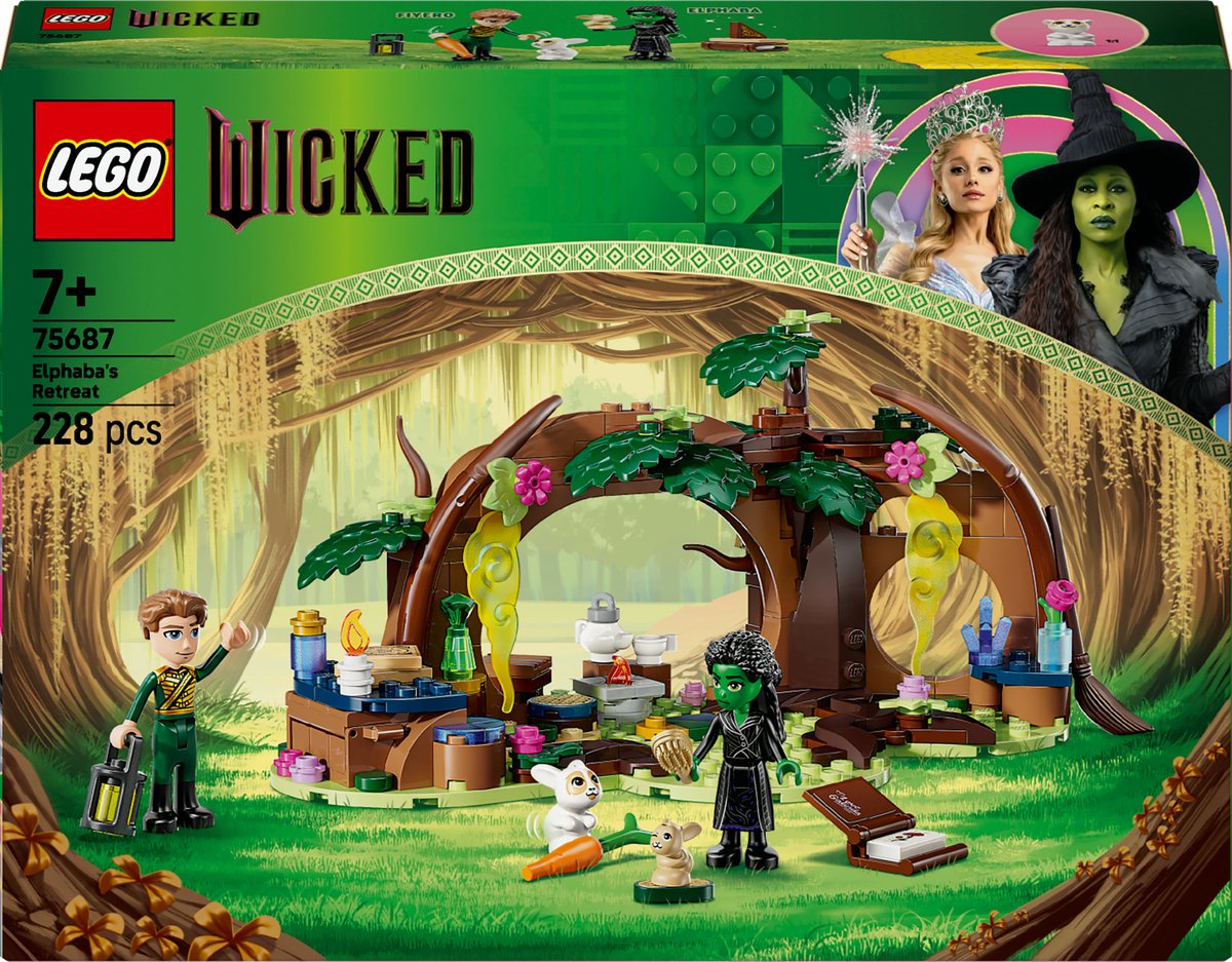 LEGO® Wicked Elphabas Schuilhut Bouwset voor Kinderen - 75687