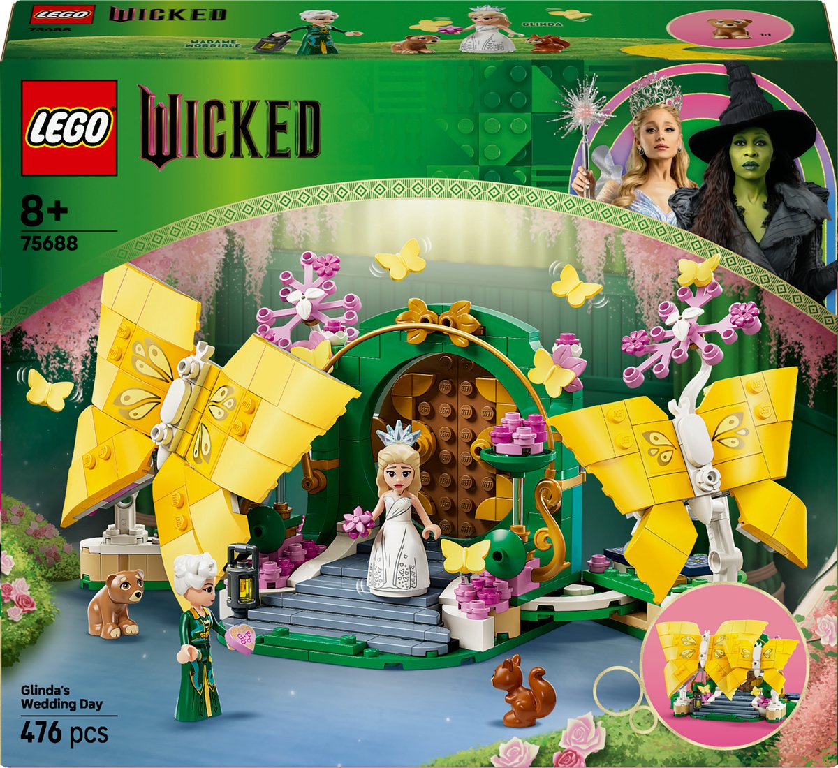 LEGO® Wicked Glindas Trouwdag, Vlinderspeelgoed - 75688