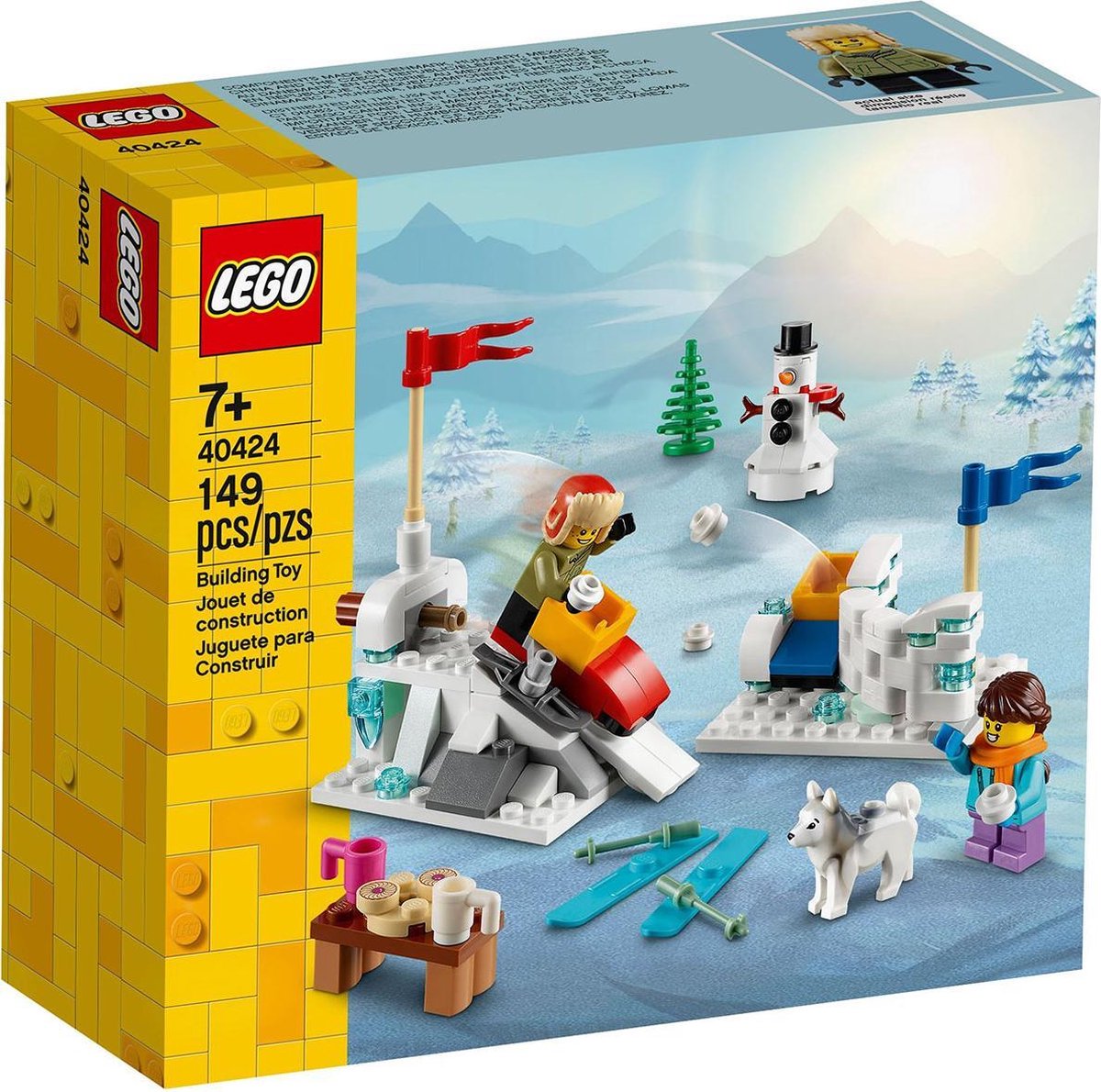 LEGO® Winters sneeuwballengevecht - 40424