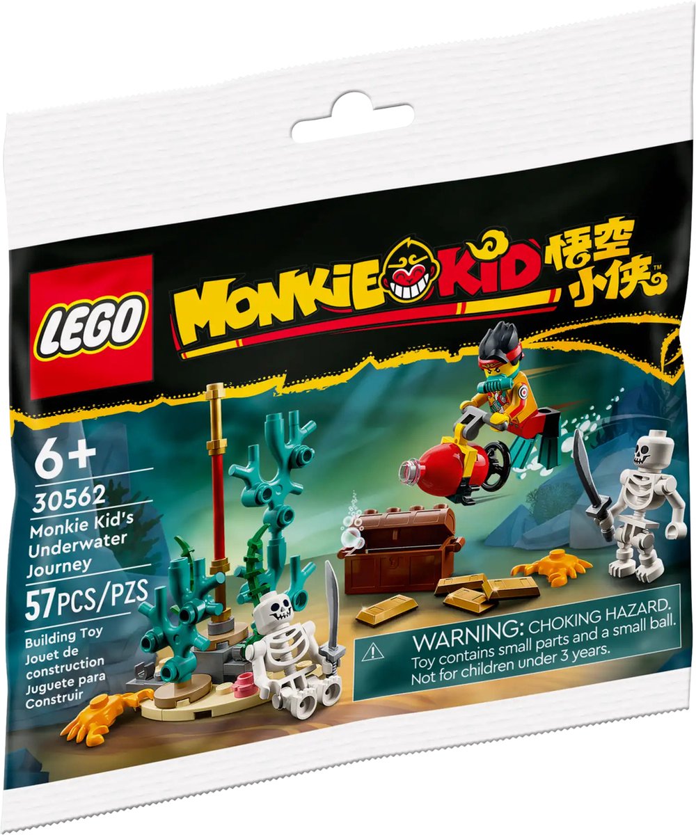   30562 Monkie Kid - Monkie Kids Onderwaterreis (Polybag)