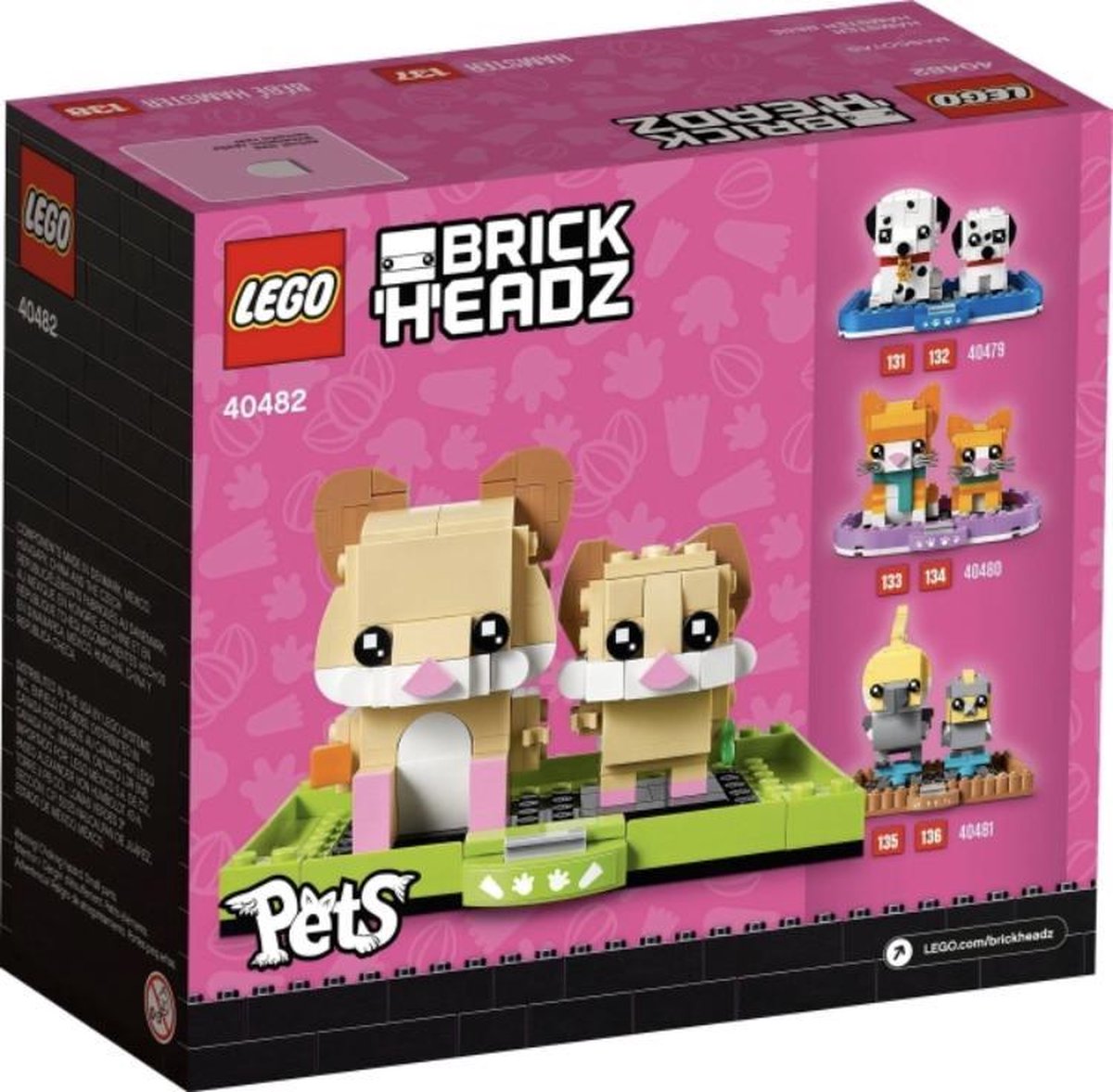   40482 Brickheadz Hamsters