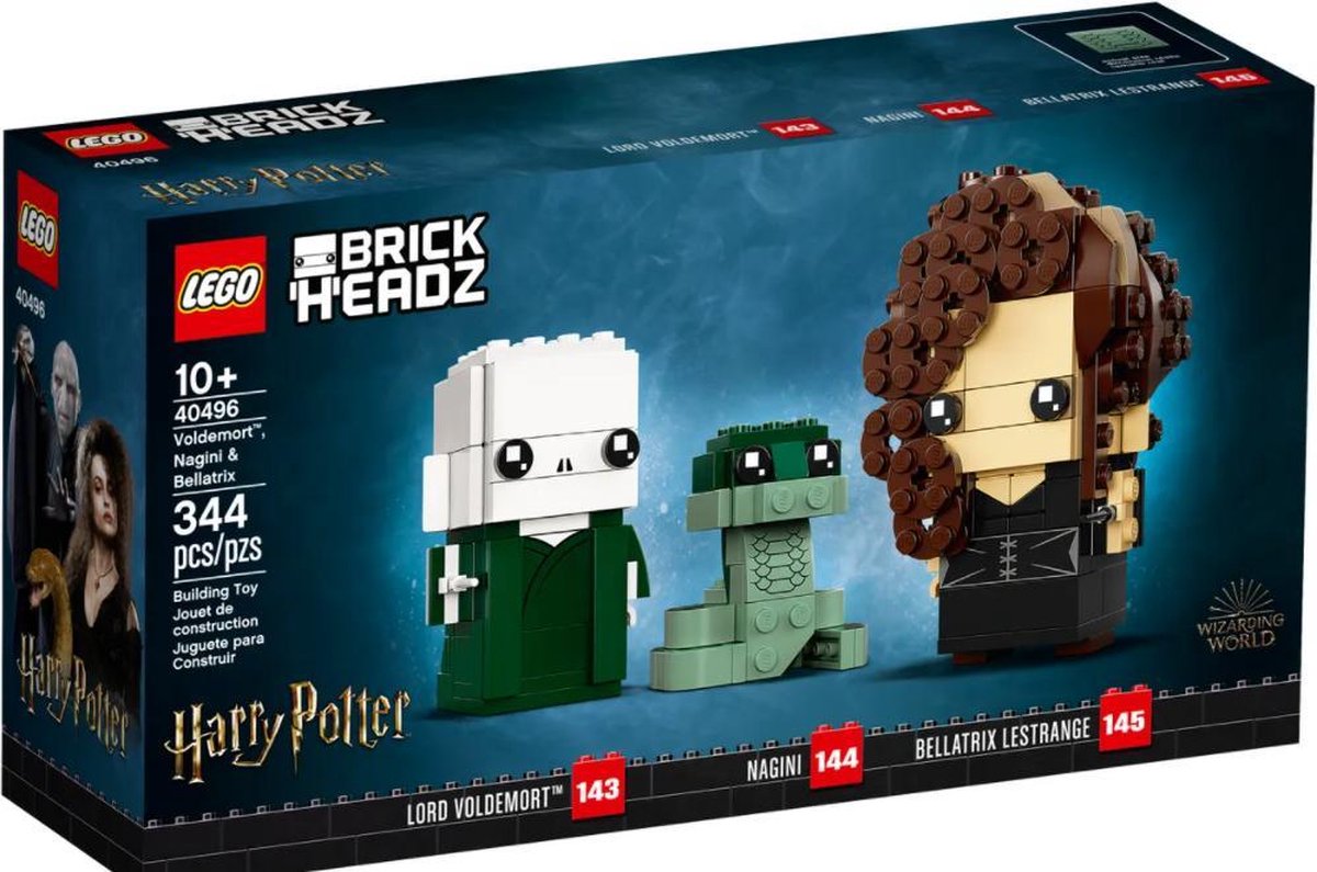   40496 Brickheadz Voldemort™, Nagini & Bellatrix