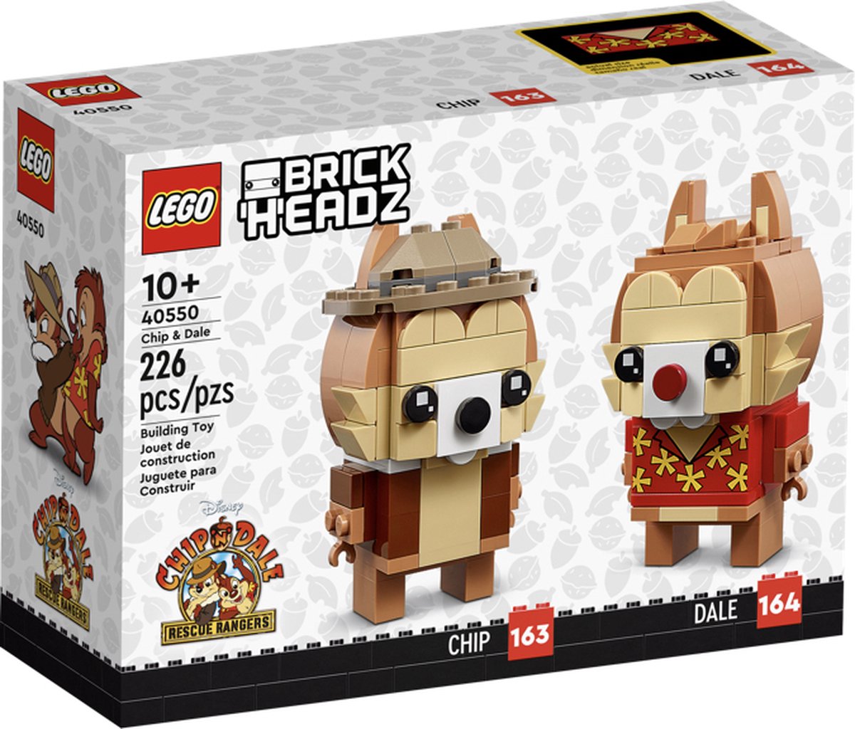   40550 Brickheadz Knabbel en Babbel