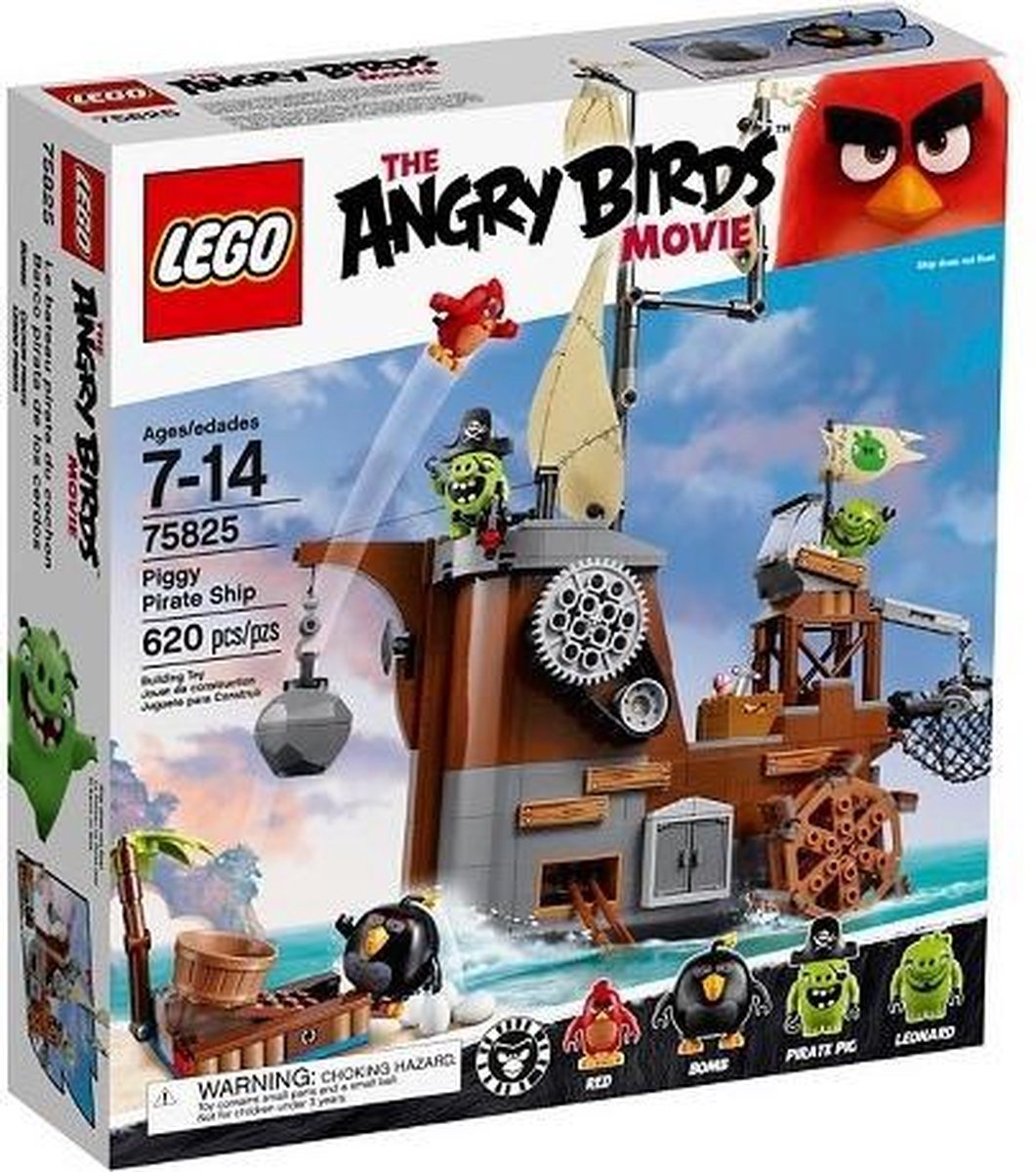 Lego Angry Birds: Piggy Piratenschip (75825)