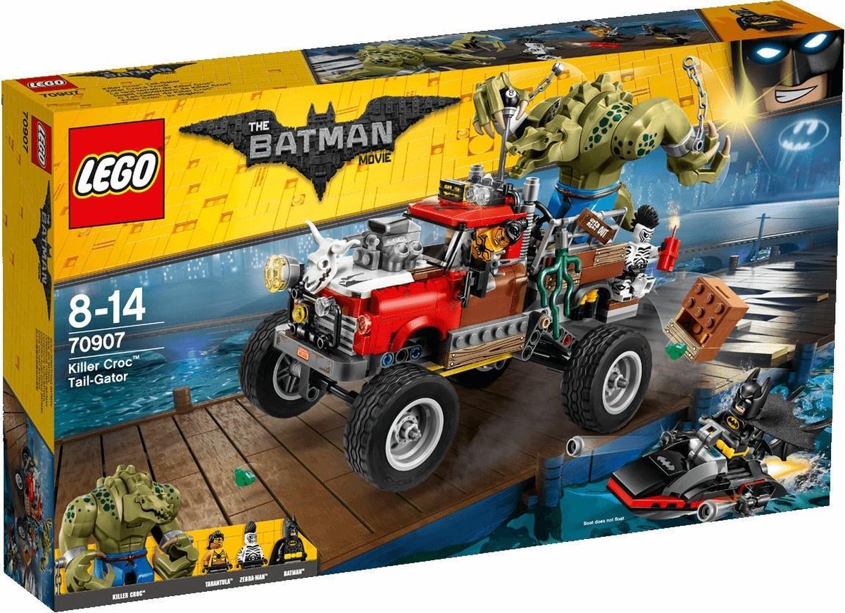 Lego Batman: Killer Croc Monstertruck (70907)