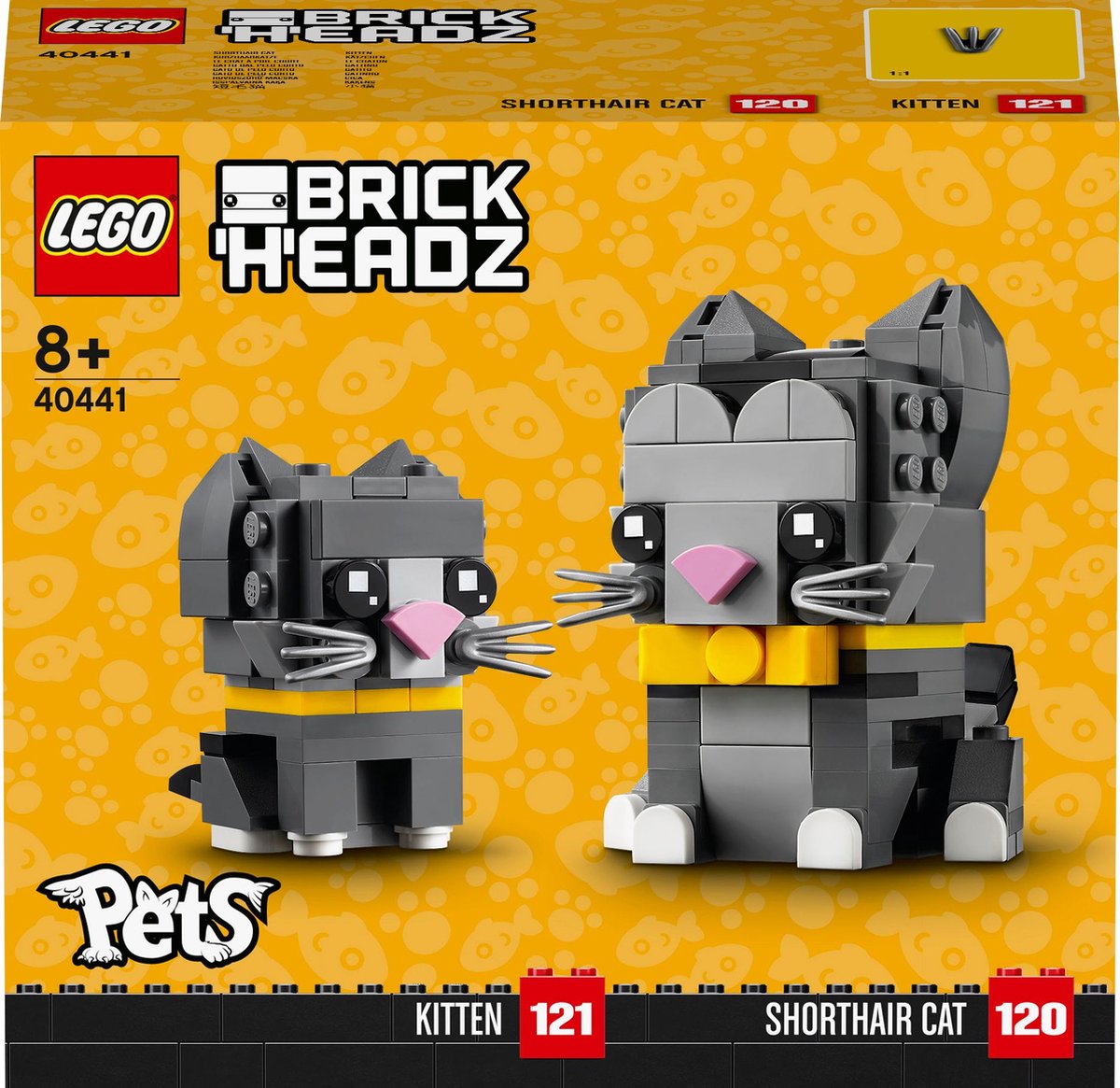   Brickheadz Pets - Kitten en Shorthair Cat 40441