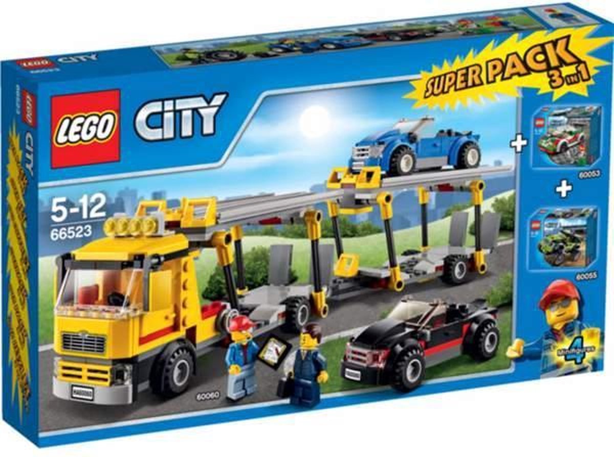   City Super Pack 3 in 1 - 66523 - (60053, 60055, 60060)
