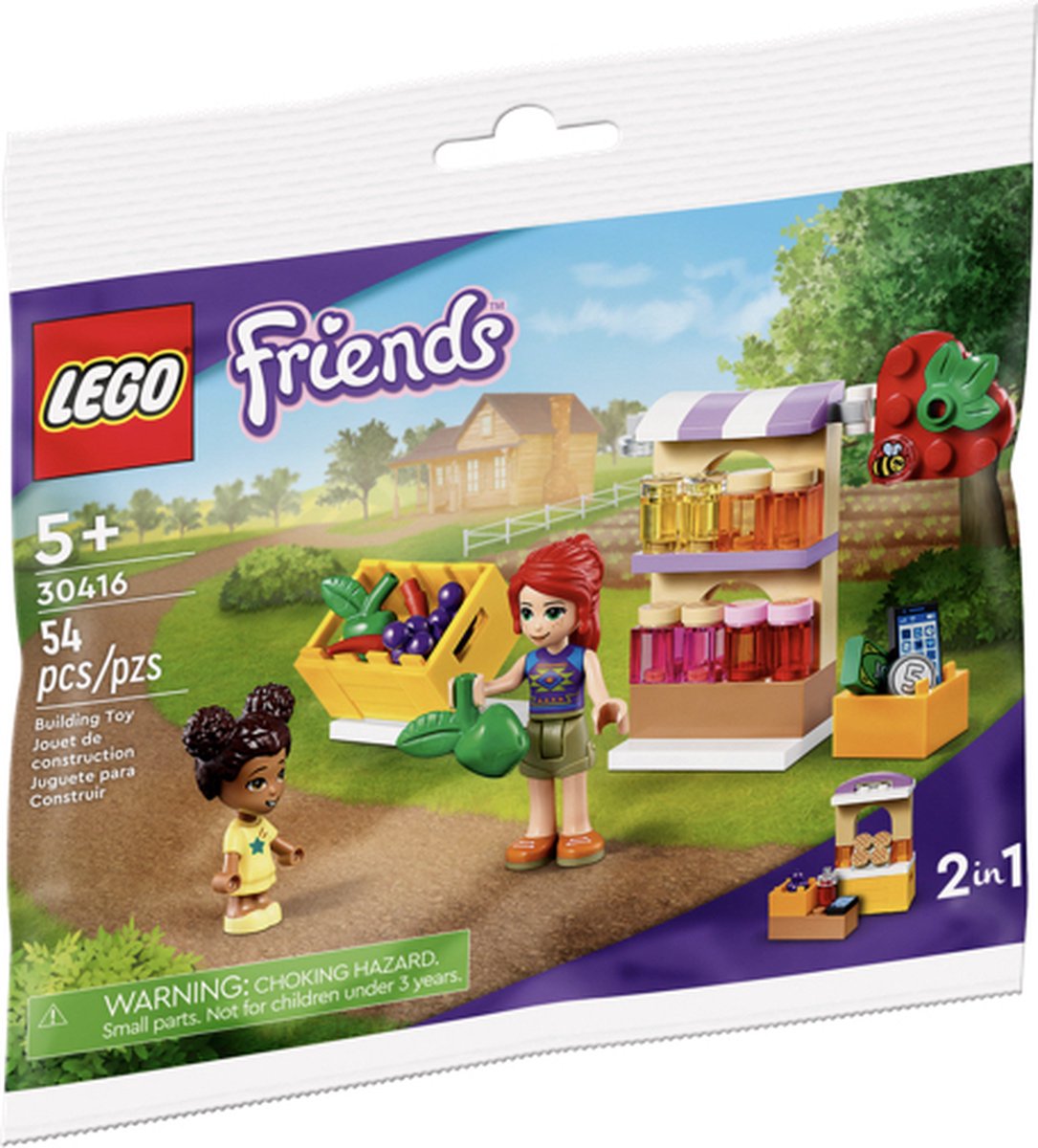 Lego Friends 30416 2in1 Marktkraam