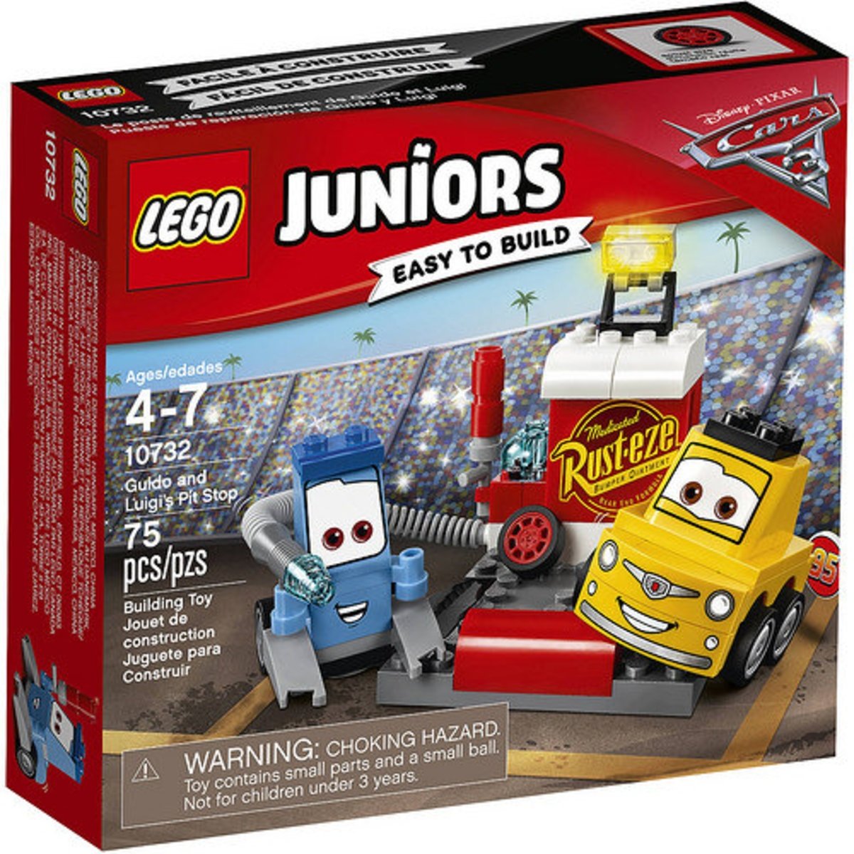   Juniors: Disney Cars 3 Guido En Luigis Pitstop (10732)