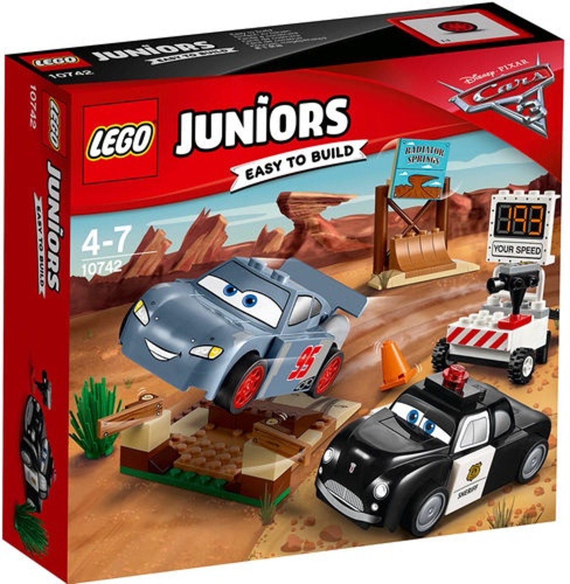   Juniors: Disney Cars 3 Willys Butte Snelheidstraining (10742)