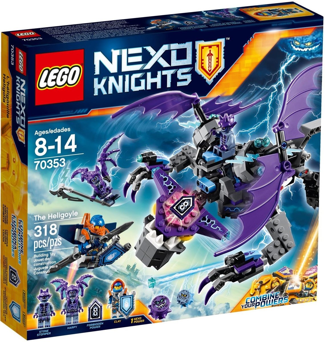 Lego Nexo Knights: De Heligoyle (70353)