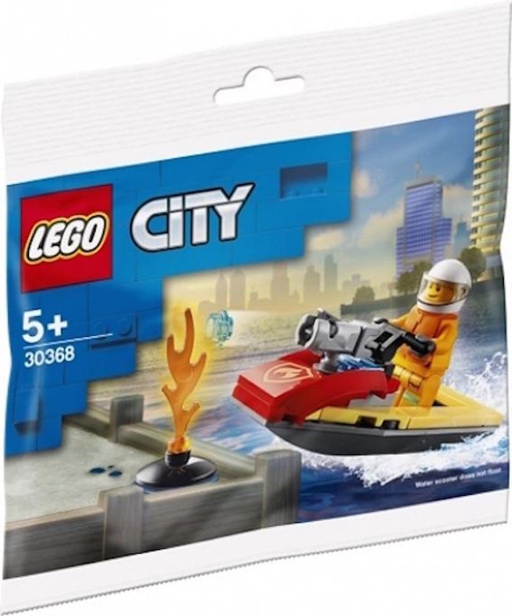 Lego city 30368 Brandweer waterscooter (polybag)