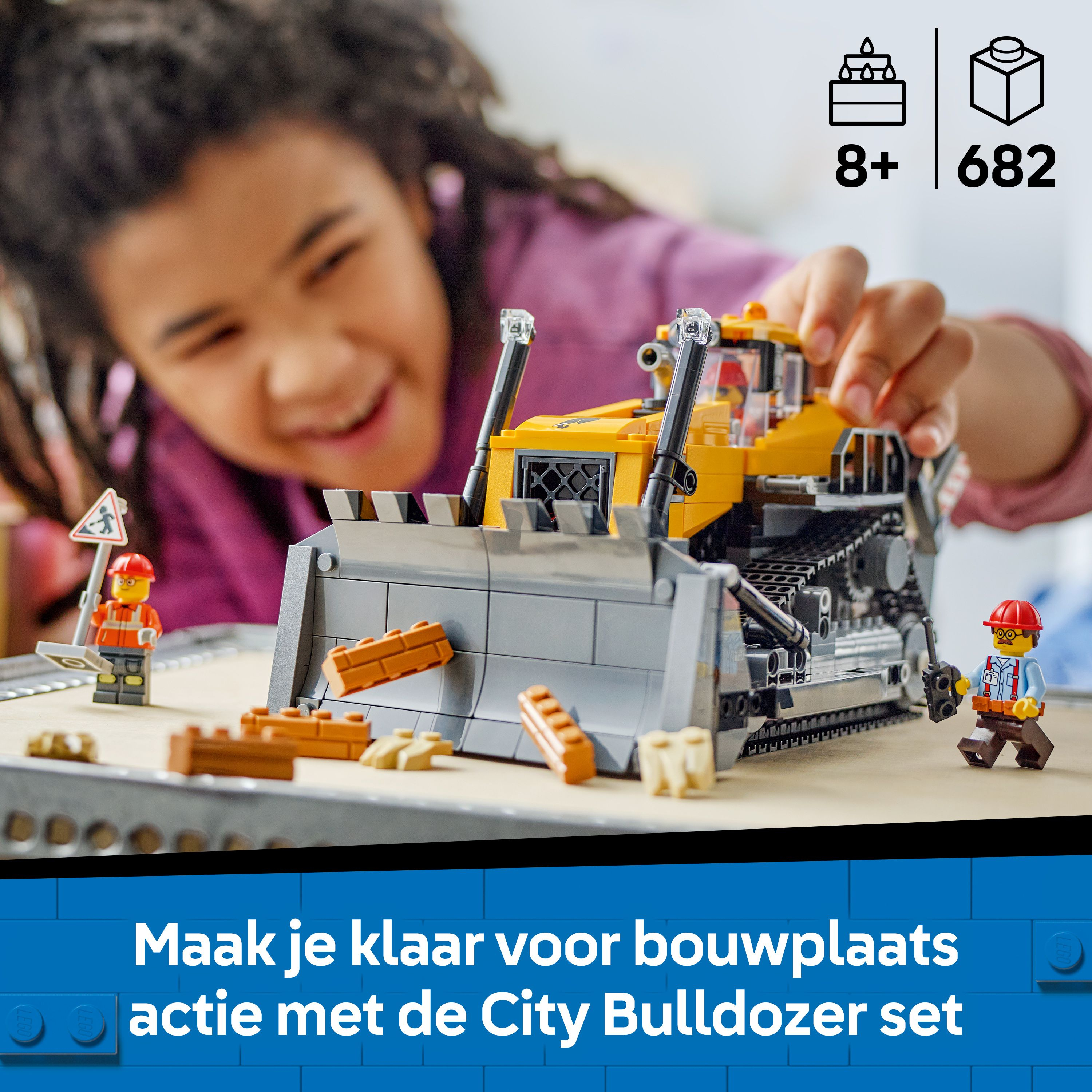   City 60466 gele bulldozer