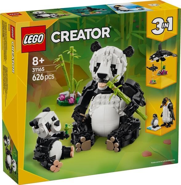   Creator 31165 Wilde dieren: Pandafamilie