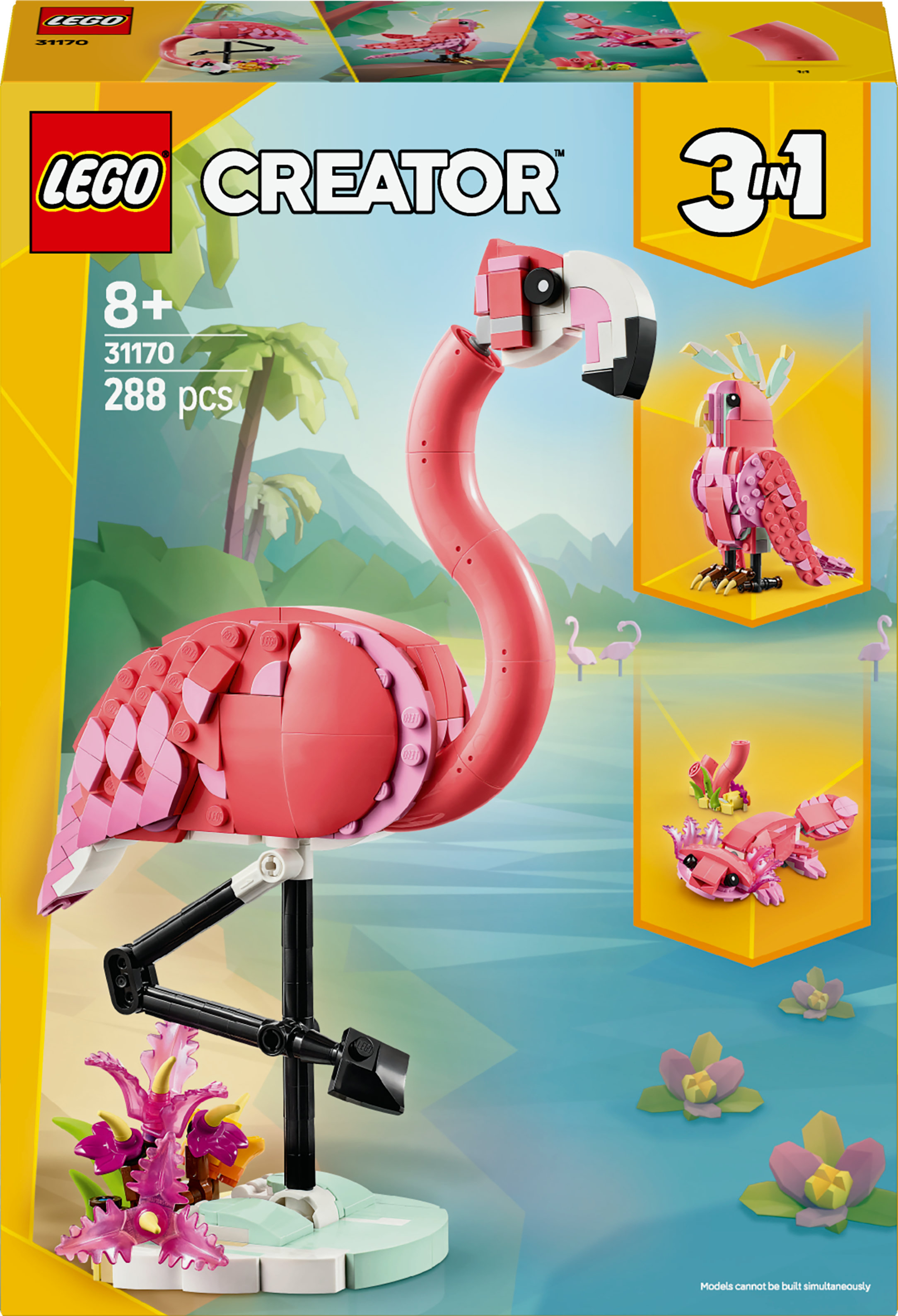   Creator 31170 Roze flamingo