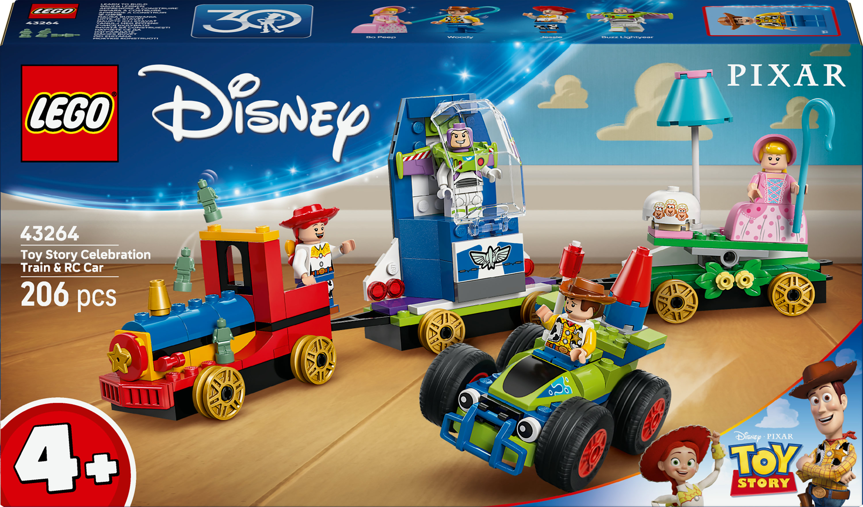  Disney 43264 Toy Story feesttrein en RC auto