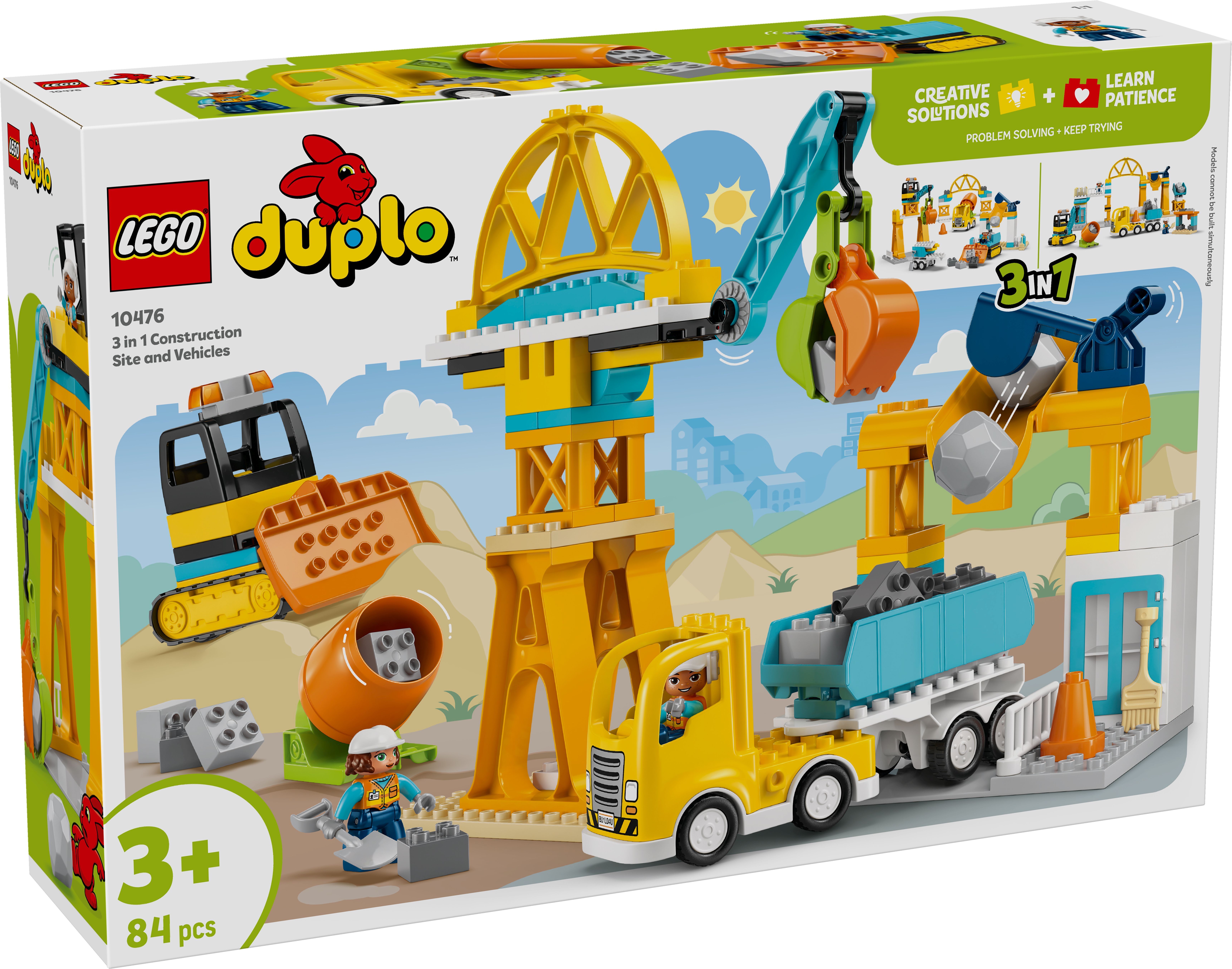 LEGO® LEGO Duplo 10476 bouwplaats met bouwvoertuigen