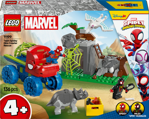   Marvel 11199 Team Spidey reddingsmissie met dinotruck