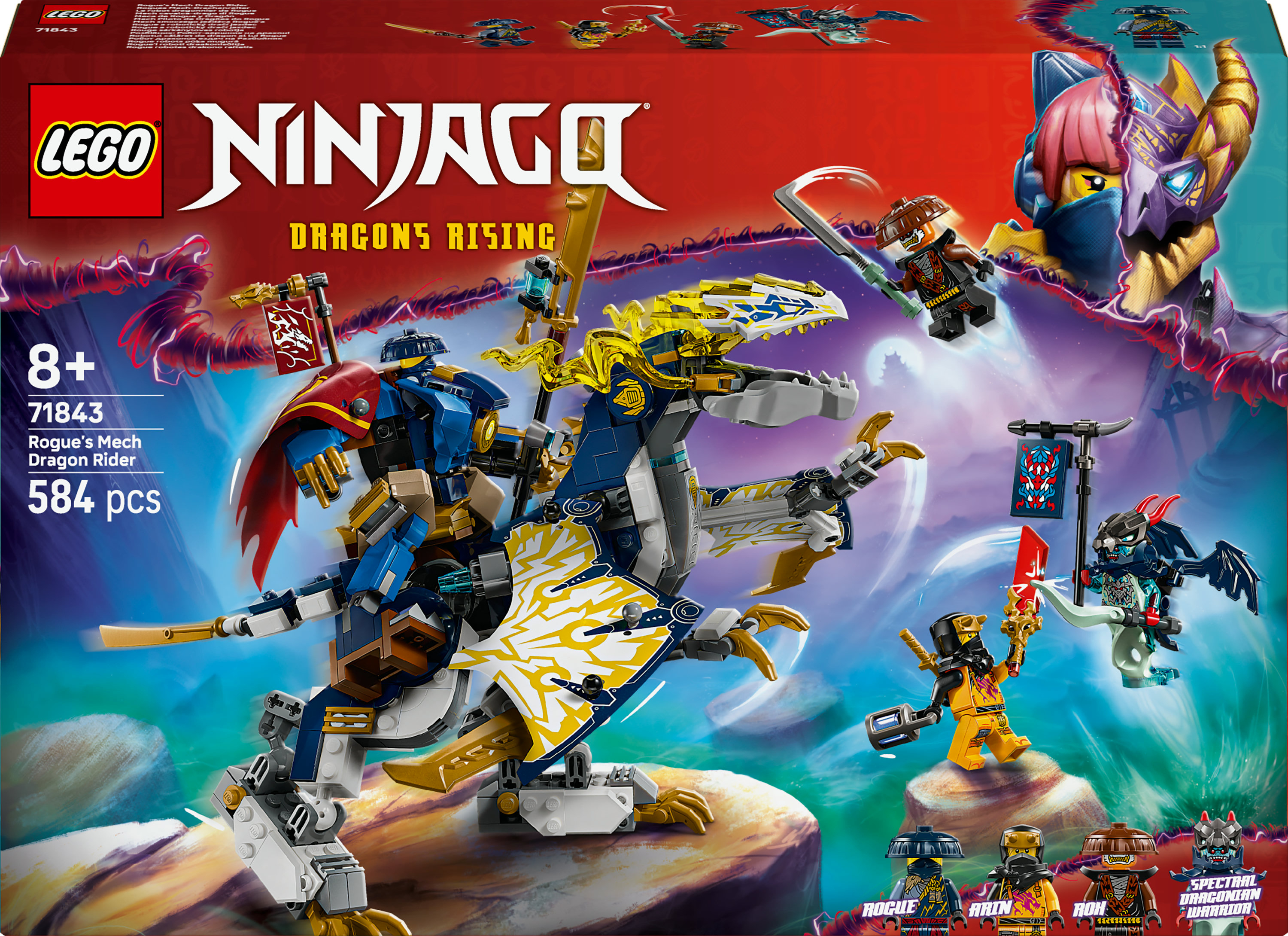   Ninjago 71843 Rogues mech drakenrijders