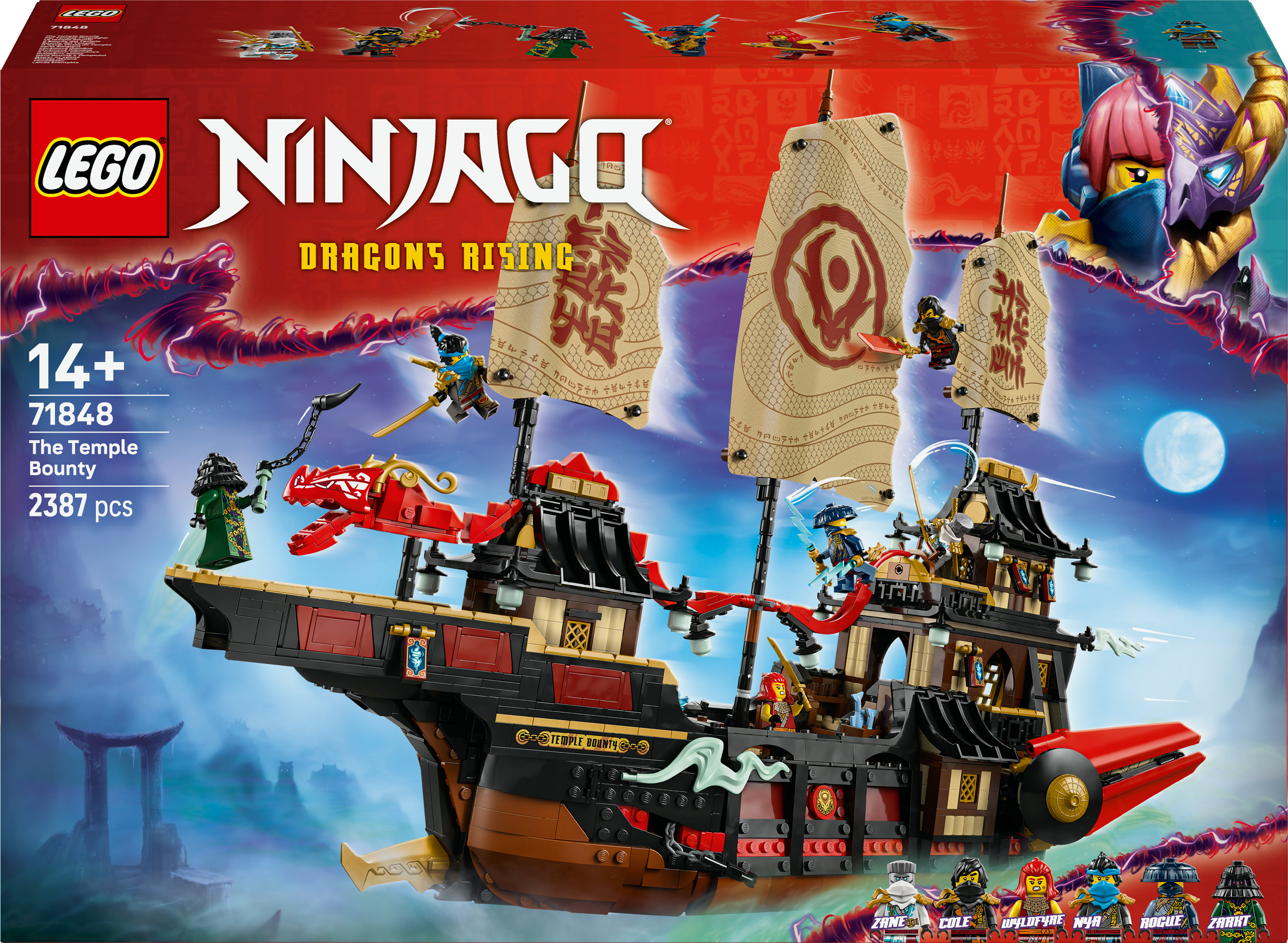   Ninjago 71848 de tempel bounty