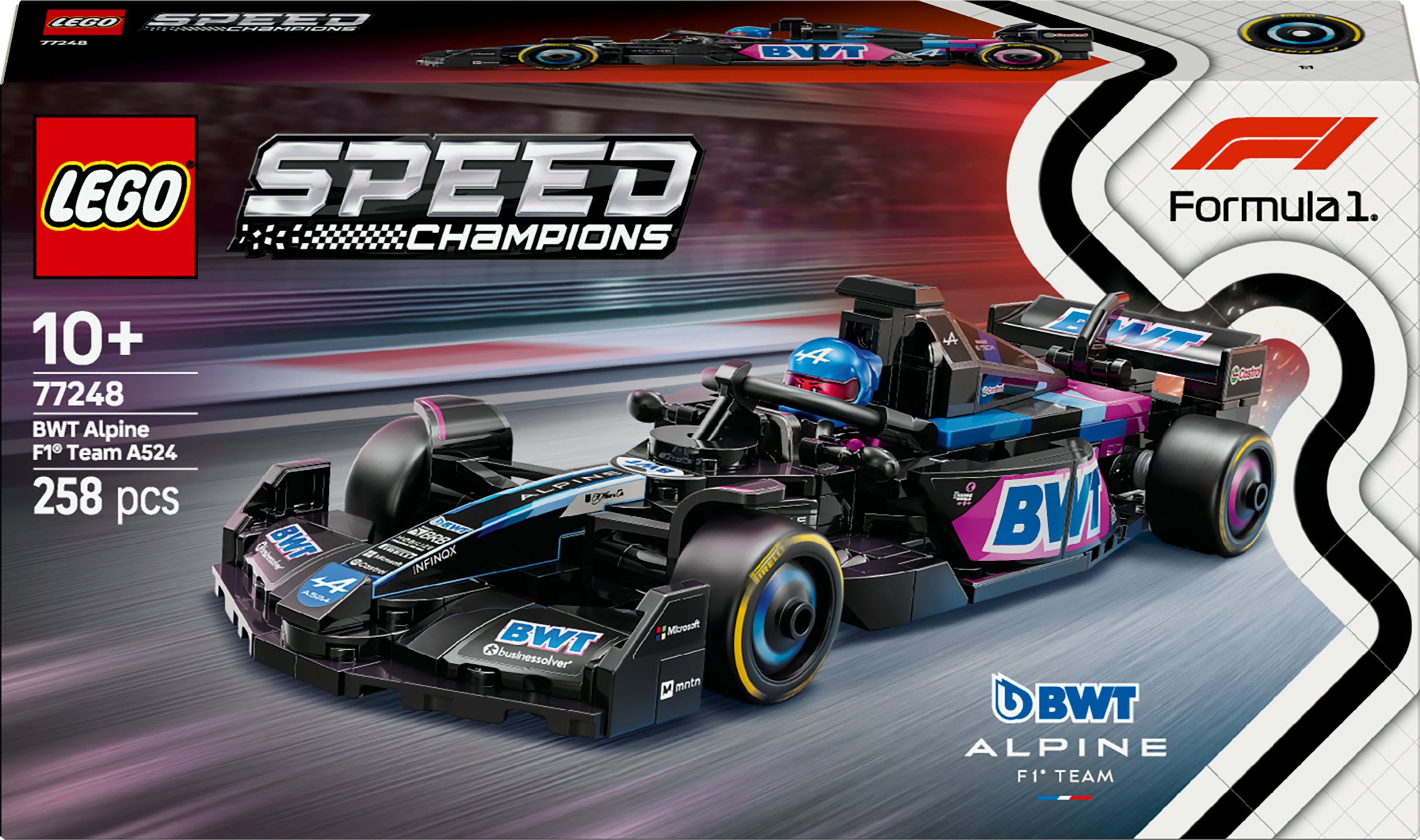   Speed BWT Alpine F1® 77248 Team A524 racewagen