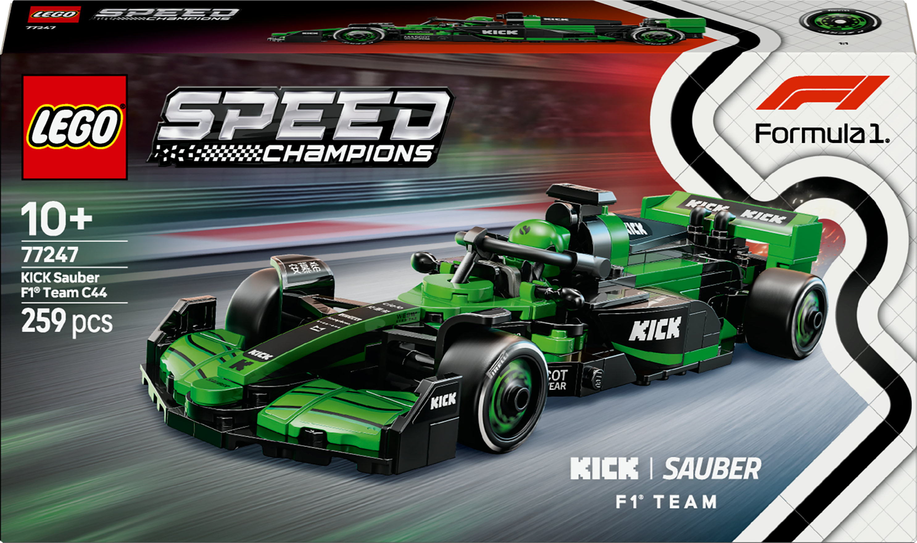   Speed KICK Sauber F1® 77247 Team C44 racewagen