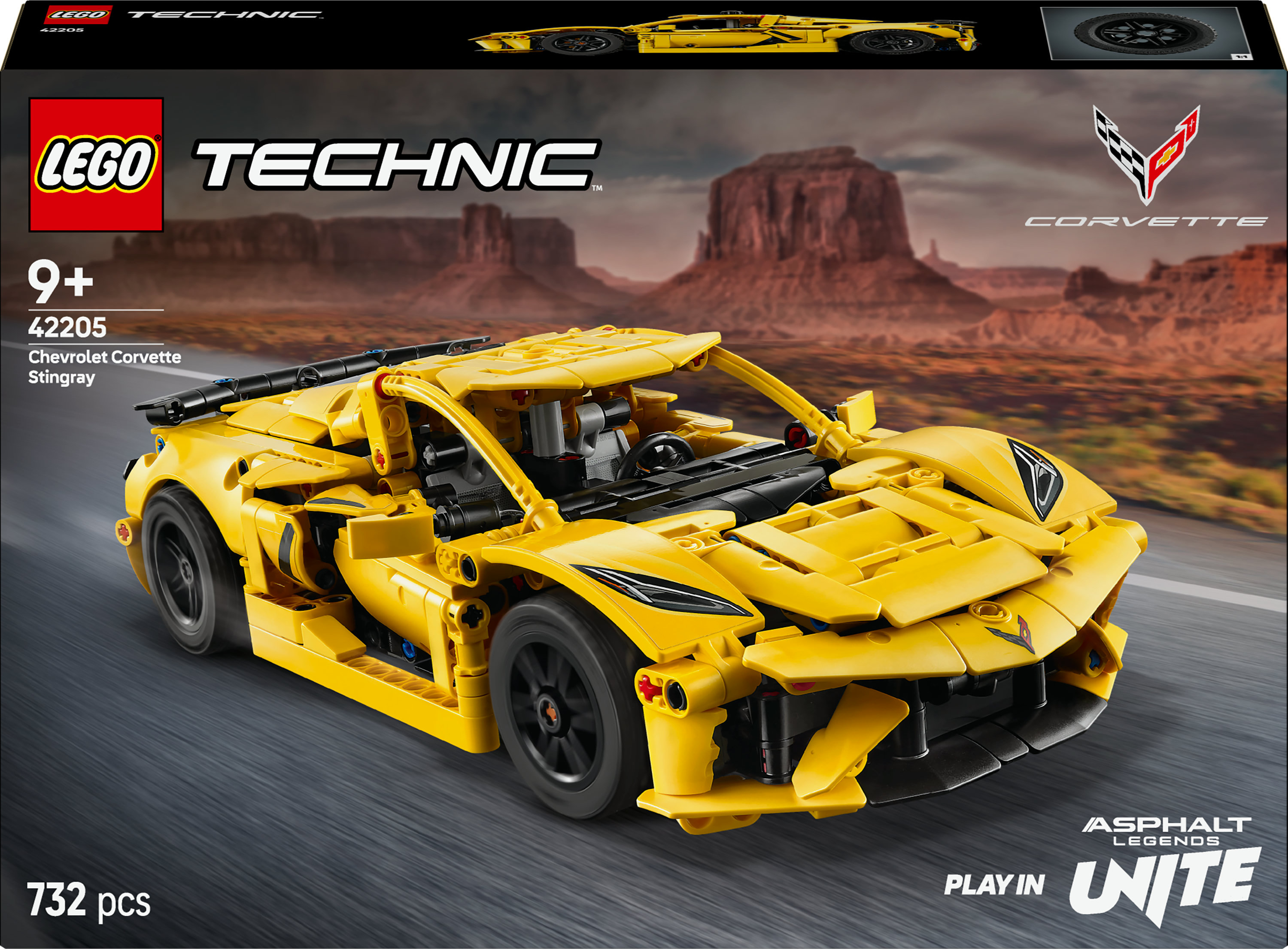   Technic 42205 Technic Chevrolet Corvette Stingray